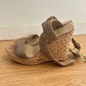 Stuart Weitzmen espadrille wedge